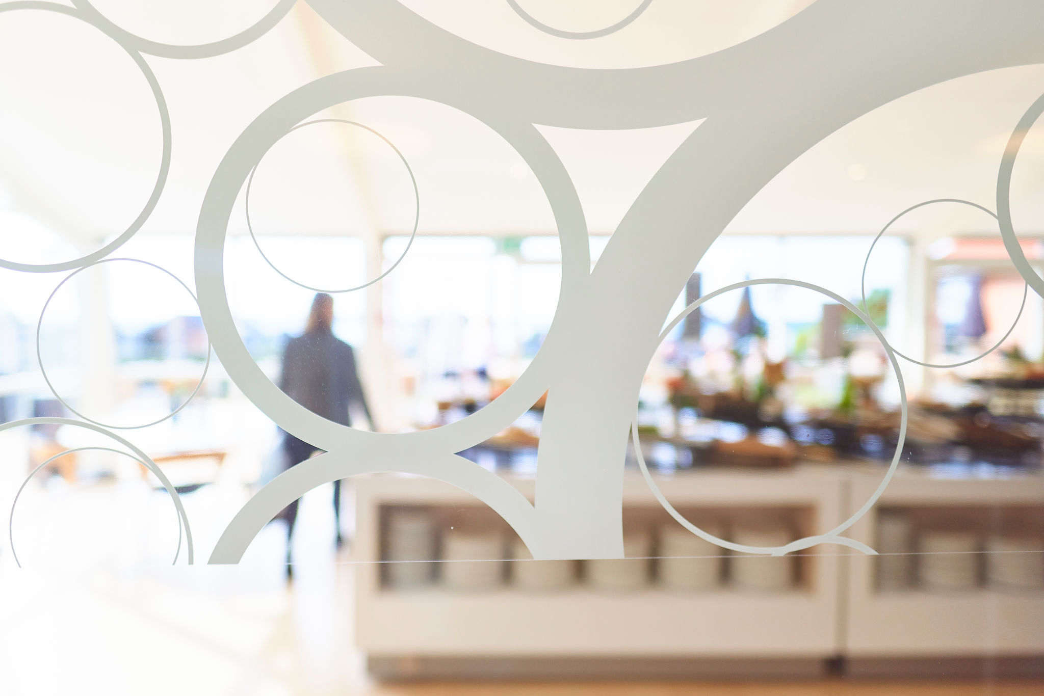 Logen selskabslokale på Severin Kursuscenter og Hotel i Middelfart på Fyn