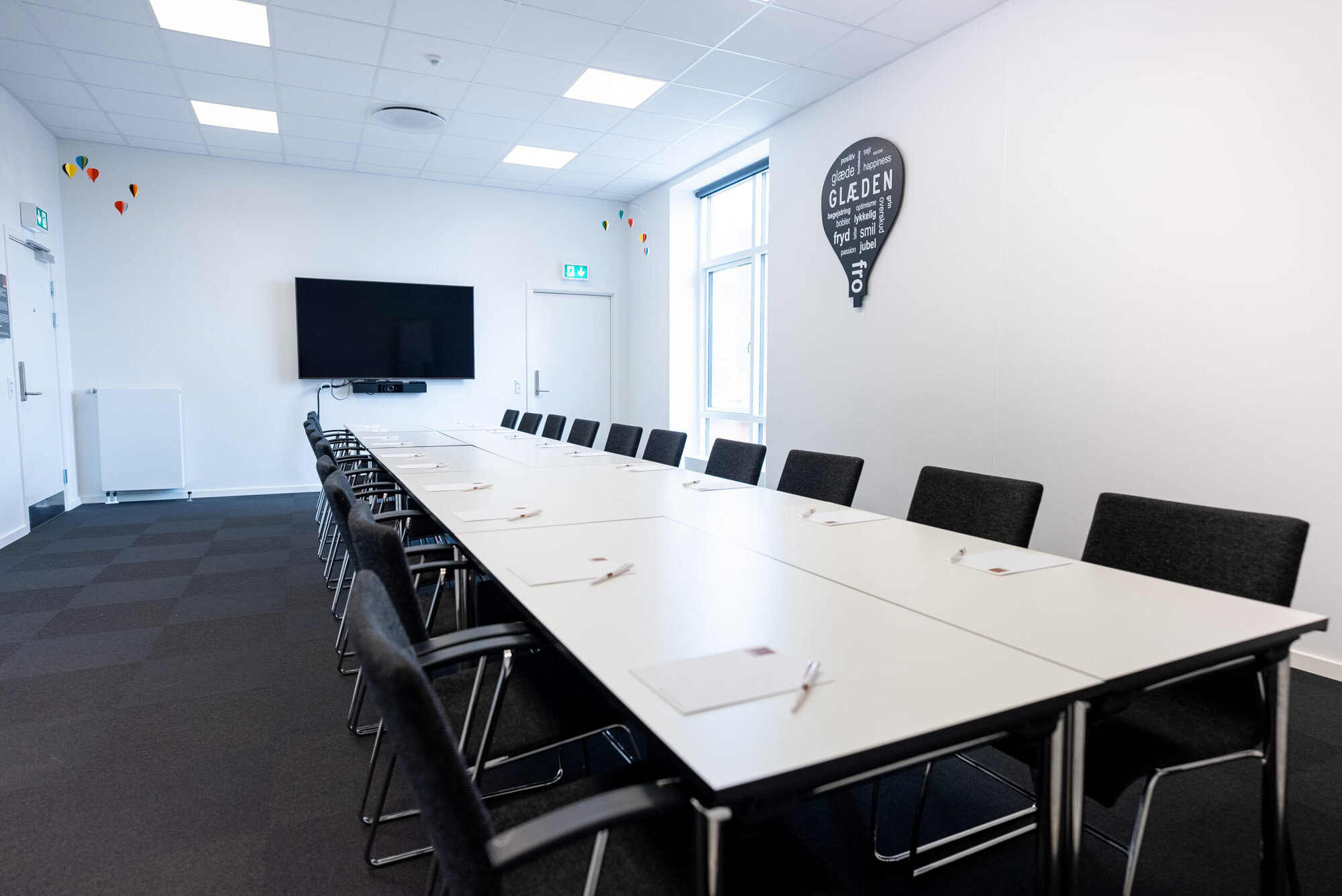 Glæden - Mødelokale på Severin Kursuscenter i Middelfart på Fyn