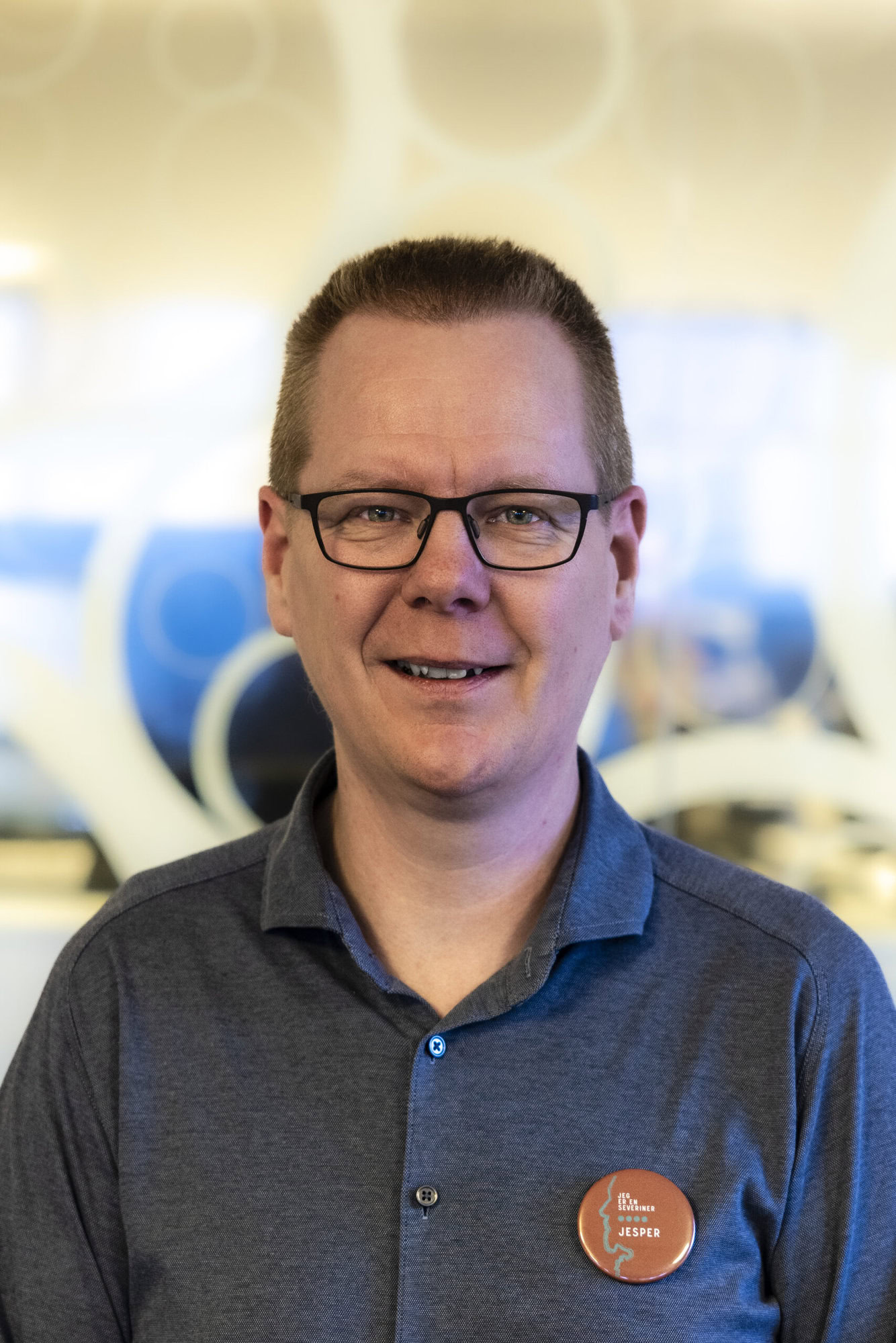 Jesper Ballisager - konferencekoordinator på Severin Kursuscenter og Hotel i Middelfart på Fyn